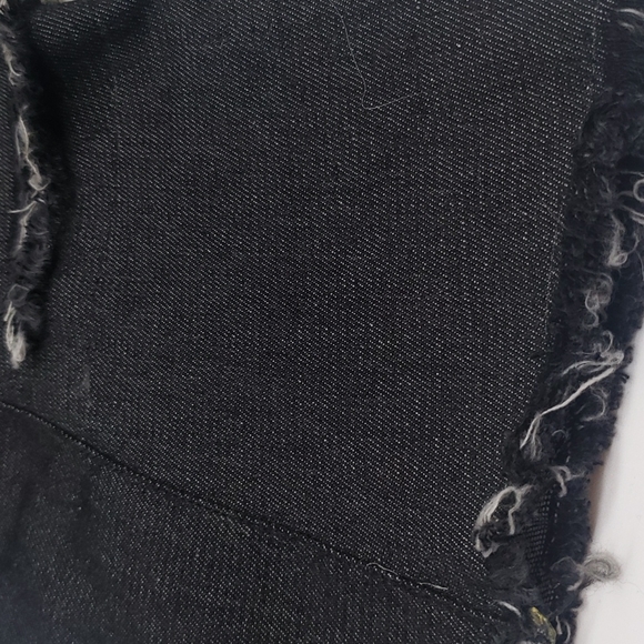 LILANA JEANS BOOTS SIZE 8 1/2 COLOR BLACK 30 INCHES TALL ( OVER THE KNEES BOOTS - Picture 9 of 13